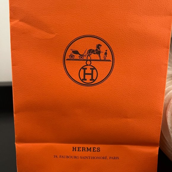 Hermes Empty Gift Box, Bag and Logo Ribbon - Picture 4 of 6